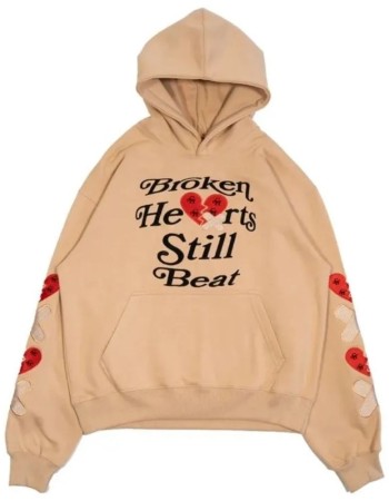 BROKEN HEARTS STILL BEAT UNISEX HOODIE