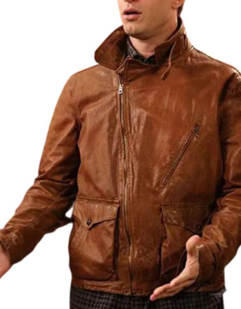 Brooklyn Nine-Nine Jake Peralta Brown Leather Jacket Brooklyn Nine-Nine Jake Peralta Brown Leather Jacket