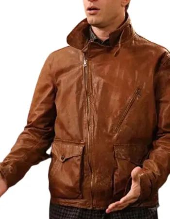 Brooklyn Nine-Nine Jake Peralta Brown Leather Jacket