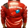 CYBERPUNK 2077 AKIRA CAPSULE RED LEATHER JACKET CYBERPUNK 2077 AKIRA CAPSULE RED LEATHER JACKET
