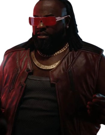 CYBERPUNK 2077 DEXTER DESHAWN LEATHER VEST CYBERPUNK 2077 DEXTER DESHAWN LEATHER VEST