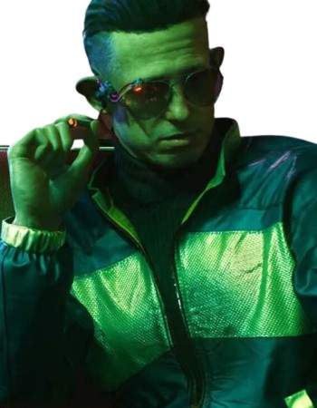 CYBERPUNK 2077 KIRK SAWYER BOMBER JACKET