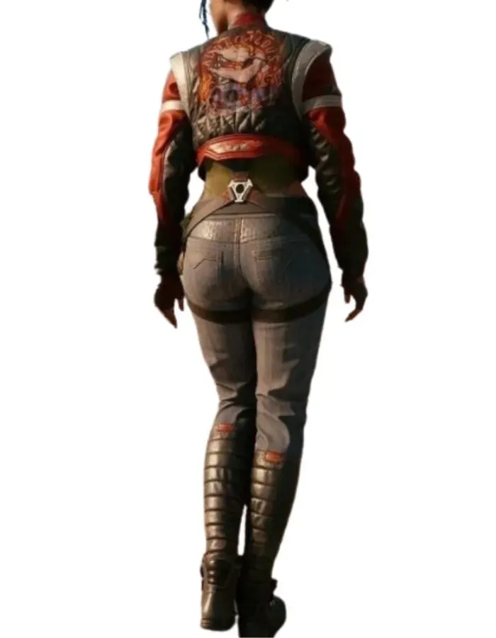 CYBERPUNK 2077 PANAM PALMER COSPLAY LEATHER JACKET