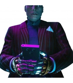 CYBERPUNK 2077 MR. GOLDHAND BLAZER CYBERPUNK 2077 MR. GOLDHAND BLAZER