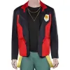 CYBERPUNK EDGERUNNERS DAVID RED AND BLACK JACKET