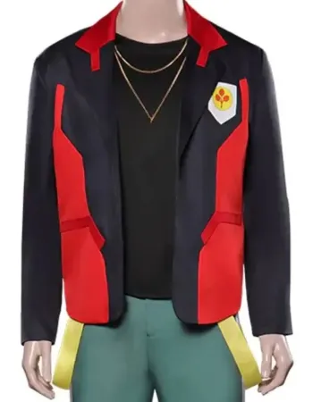 CYBERPUNK EDGERUNNERS DAVID RED AND BLACK JACKET