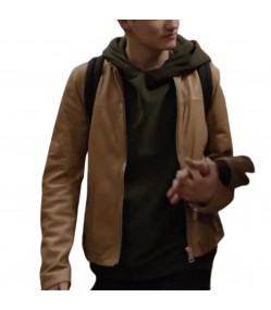 DARK PAUL LUX (BARTOSZ TIEDEMANN) BROWN CAFE RACER LEATHER JACKET DARK PAUL LUX (BARTOSZ TIEDEMANN) BROWN CAFE RACER LEATHER JACKET