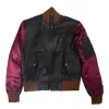 Deadpool 2 Domino Black Bomber Leather Jacket Deadpool 2 Domino Black Bomber Leather Jacket
