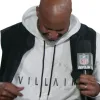 BRAD HOLMES DETROIT LIONS VILLAIN WHITE FLEECE HOODIE BRAD HOLMES DETROIT LIONS VILLAIN WHITE FLEECE HOODIE