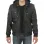 Men's Black Bomber Snuff Leather Jacket