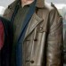 Eternals Ikaris Brown Leather Car Coat