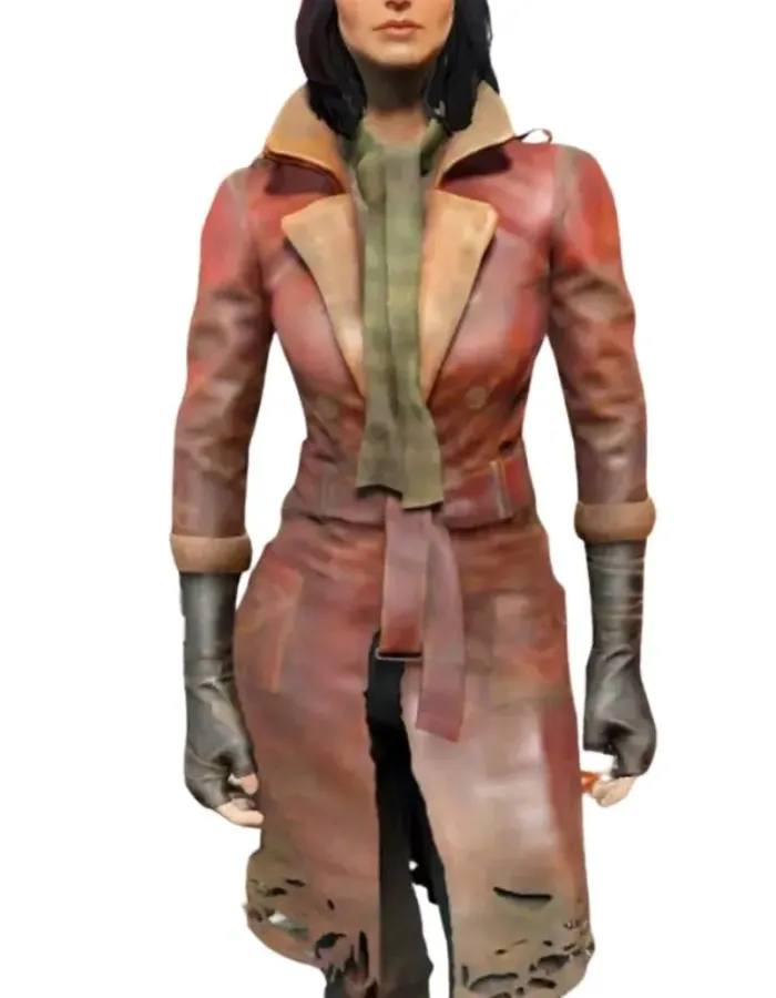 FALLOUT 4 PIPER LEATHER COAT FALLOUT 4 PIPER LEATHER COAT