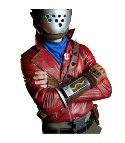 Fortnite Rust Lord Red Leather Jacket