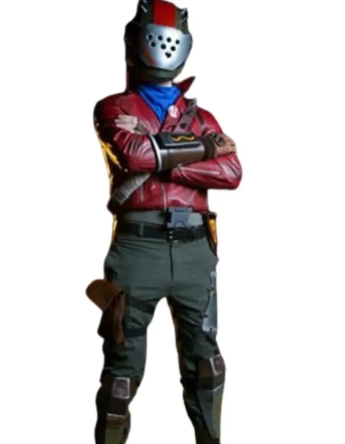 Fortnite Rust Lord Red Leather Jacket Fortnite Rust Lord Red Leather Jacket