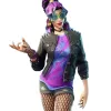 Fortnite Synth Star Studded Leather Jacket
