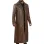 Jackson Men's Finest Leather Full Length Brown Coat