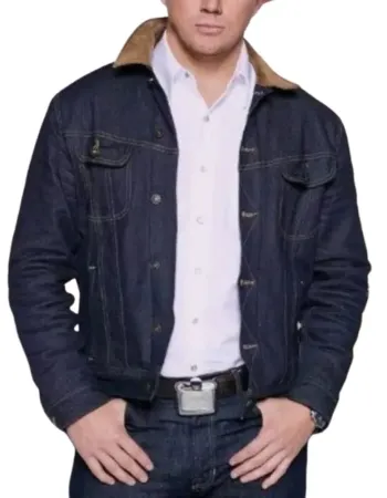  KINGSMAN THE GOLDEN CIRCLE AGENT TEQUILA DENIM JACKET