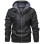 Men's Bomber Black Leather Jacket