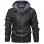 Men's Bomber Black Leather Jacket