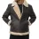 Men's Dark Brown Shearling Leather Jacket