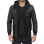 Men's Premium Black Leather Bomber Jacket