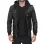 Men's Premium Black Leather Bomber Jacket