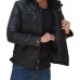 Men's Slimfit Black Biker Leather Jacket 