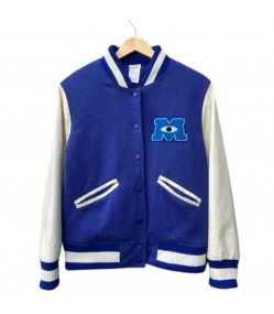 MONSTERS UNIVERSITY LETTERMAN BOMBER JACKET MONSTERS UNIVERSITY LETTERMAN BOMBER JACKET