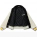 Nigo Arya Human Testing Black Varsity Bomber Jacket
