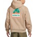 Men's Brown Zip-Up Hoodie