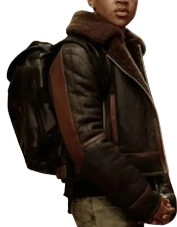 Power Book Ii Ghost Tariq St Patrick Brown Shearling Leather Jacket Power Book Ii Ghost Tariq St Patrick Brown Shearling Leather Jacket