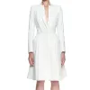 QUEEN OF THE SOUTH TERESA MENDOZA WHITE DRESS COTTON COAT QUEEN OF THE SOUTH TERESA MENDOZA WHITE DRESS COTTON COAT