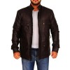 SONS OF ANARCHY RAY MCKINNON BROWN LEATHER JACKET SONS OF ANARCHY RAY MCKINNON BROWN LEATHER JACKET