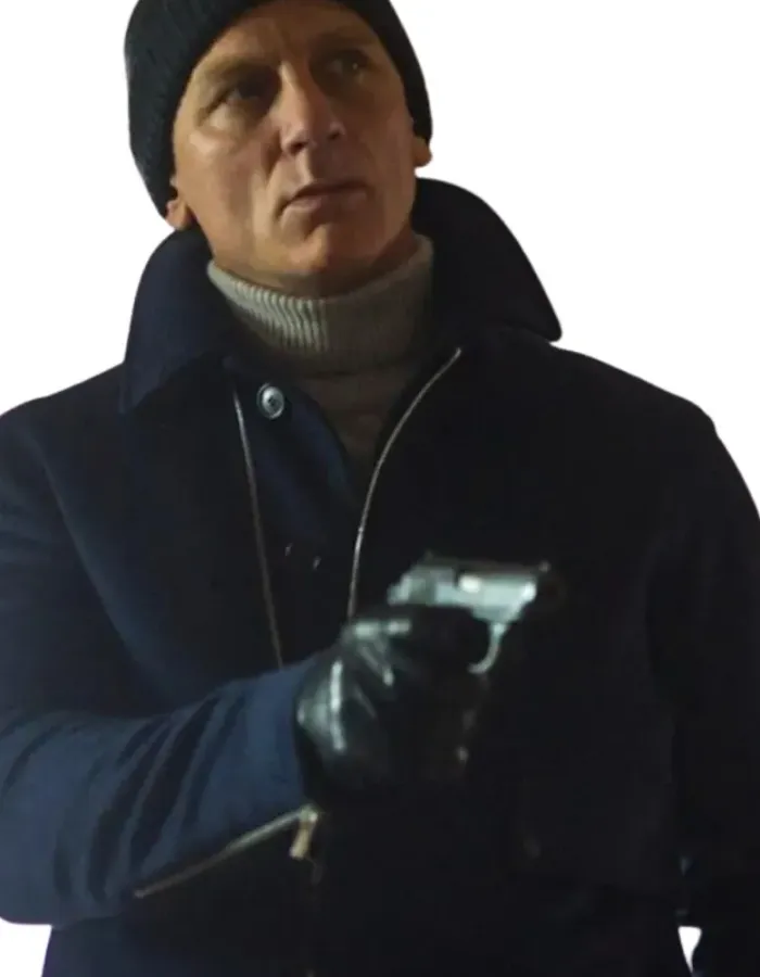 SPECTRE DANIEL CRAIG ALTAUSSEE LAKE WOOL JACKET 