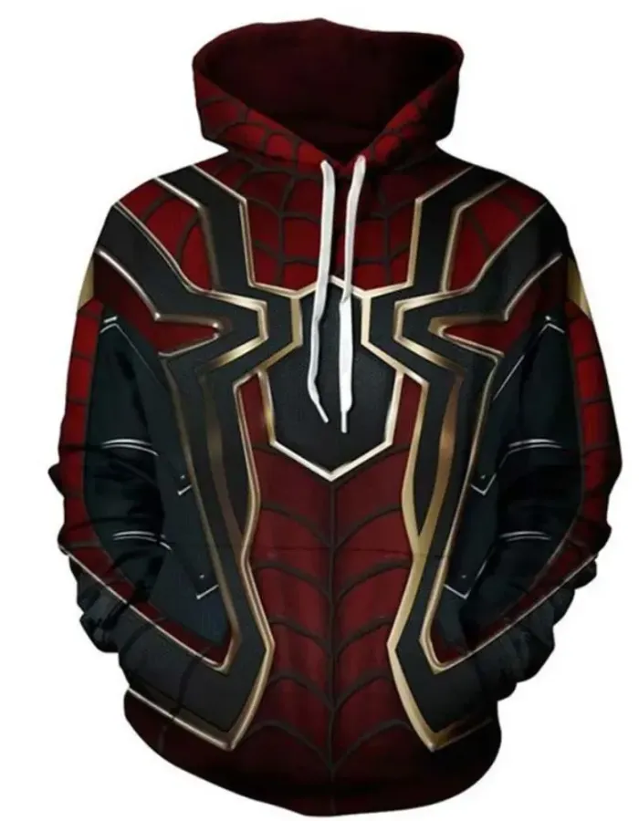 SPIDER-MAN AVENGERS INFINITY WAR HOODIE SPIDER-MAN AVENGERS INFINITY WAR HOODIE