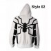 SPIDERMAN FUTURE FOUNDATION BLACK AND WHITE HOODIE