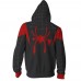 SPIDERMAN INTO THE SPIDER VERSE MILES MORALES CHECKED HOODIE