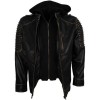 Suicide Squad Joker Black Biker Leather Jacket Suicide Squad Joker Black Biker Leather Jacket