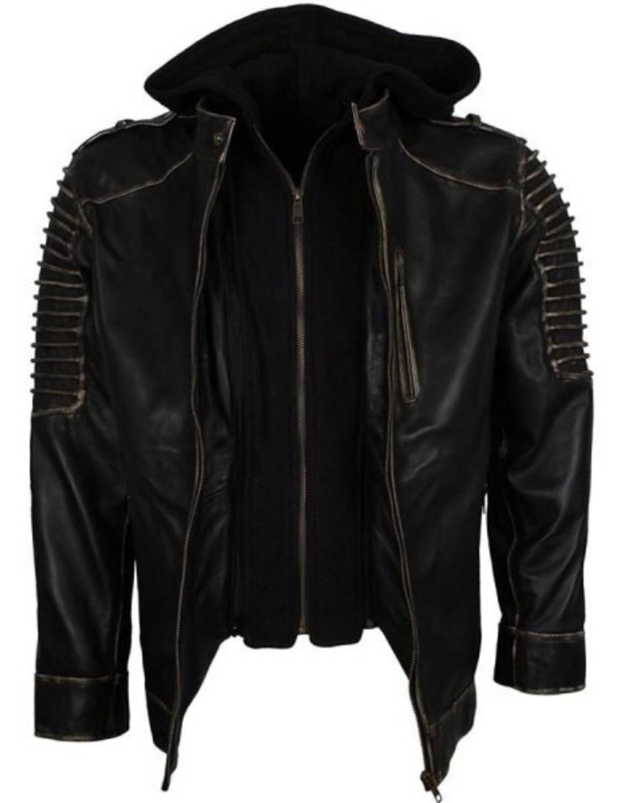 Suicide Squad Joker Black Biker Leather Jacket Suicide Squad Joker Black Biker Leather Jacket