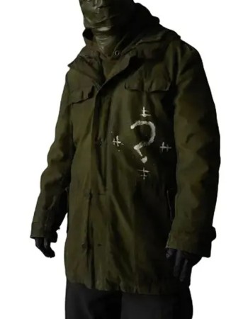 BATMAN 2022 PAUL DANO GREEN COTTON JACKET BATMAN 2022 PAUL DANO GREEN COTTON JACKET
