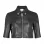 The Equalizer Melody Bayani Black Cropped Leather Jacket