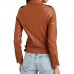 The Equalizer S02 Melody Bayani Brown Leather Jacket