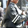 The Equalizer S03 Queen Latifah (Robyn Mccall) Black Bomber Jacket The Equalizer S03 Queen Latifah (Robyn Mccall) Black Bomber Jacket