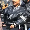 The Equalizer S03 Queen Latifah (Robyn Mccall) Black Bomber Jacket The Equalizer S03 Queen Latifah (Robyn Mccall) Black Bomber Jacket