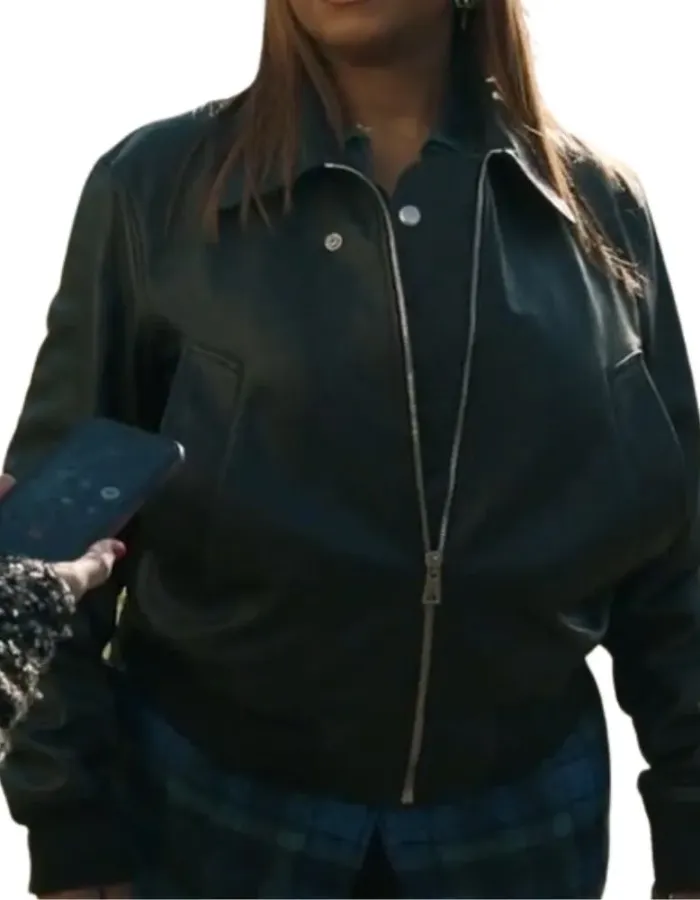 The Equalizer Robyn McCall Black Leather Jacket
