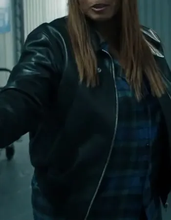 The Equalizer Robyn McCall Black Leather Jacket