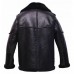The Punisher S02 Ben Barnes Shearling Black Leather Jacket