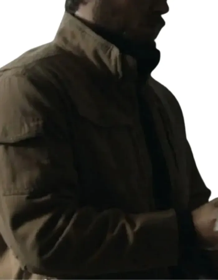 The Terminal Lists 2022 James Reece Chris Pratt Brown Jacket