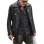 The Walking Dead: Dead City Negan Smith Black Leather Jacket
