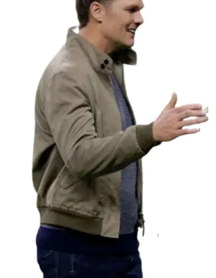 TOM BRADY POST GAME BOMBER JACKET TOM BRADY POST GAME BOMBER JACKET